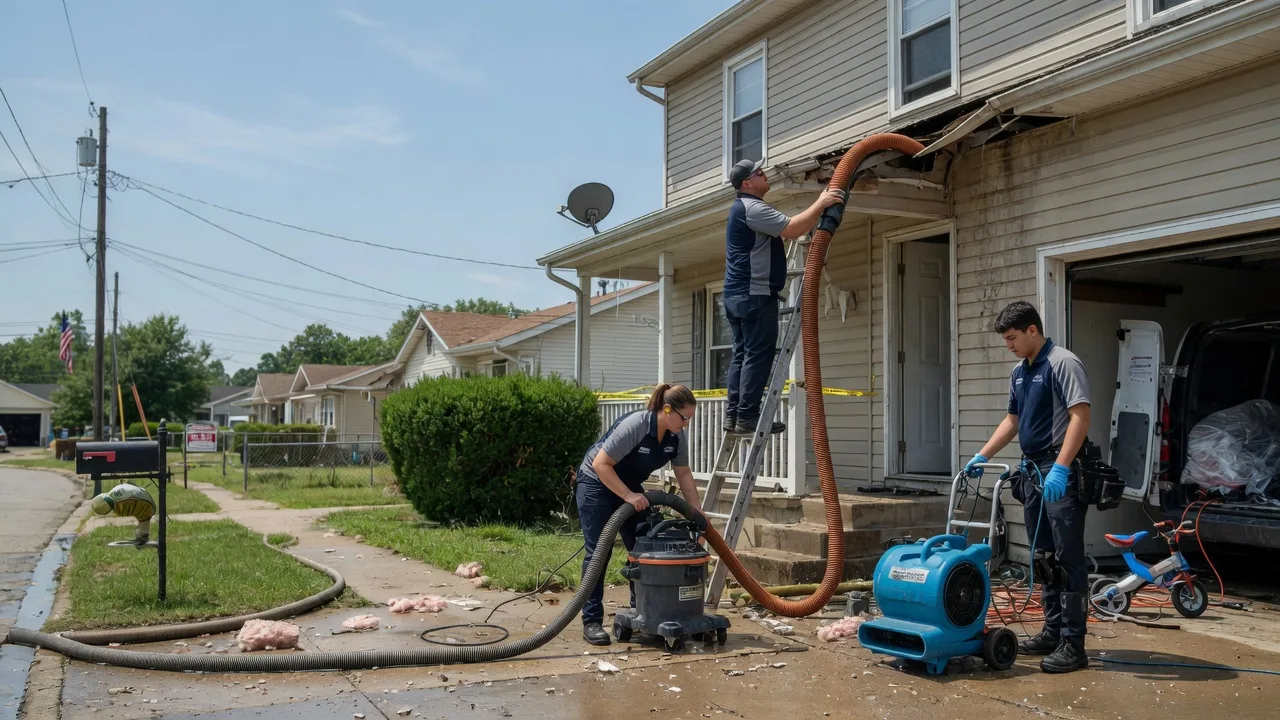 Water Damage Restoration in Bushland, TX near me